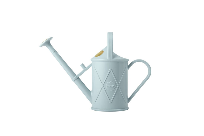 HAWS | The Bartley Burbler Plastic Watering Can - Duck Egg Blue