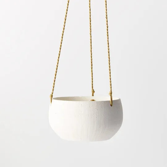 Offshoot || Oculla Hanging Bowl White