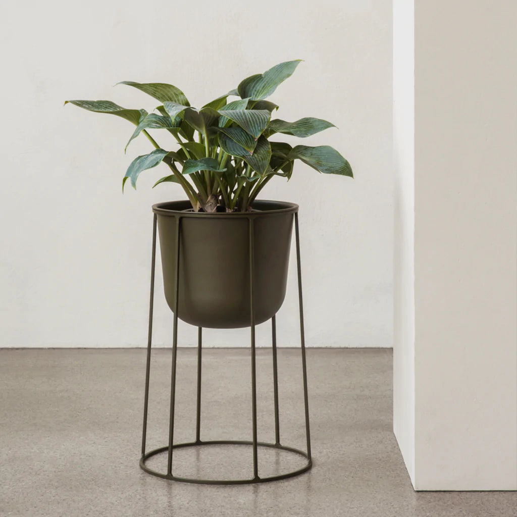 menu wire plant pot Menu