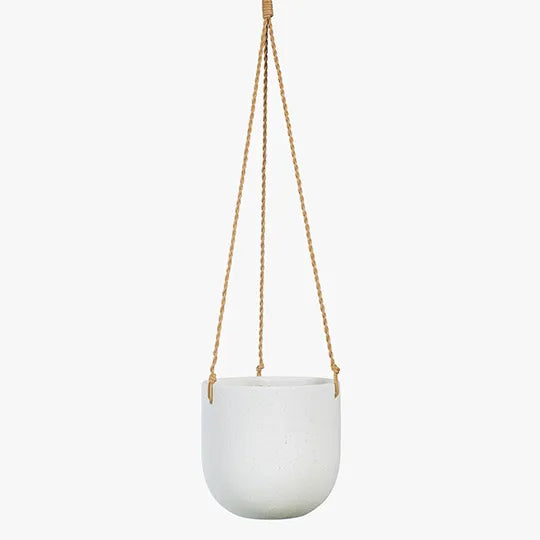 Flo Hanging Pot White