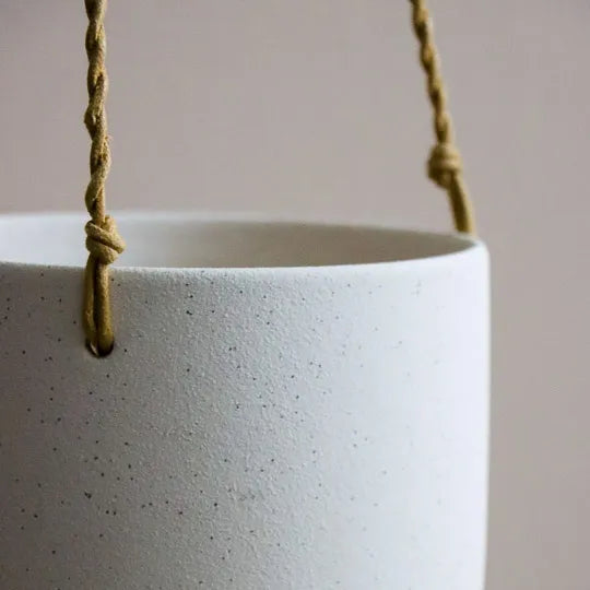 Flo Hanging Pot White