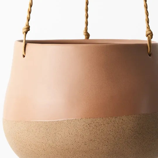 Losetta Hanging Pot - Nude Large