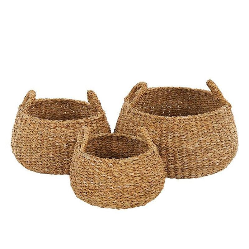 Coast to Coast | Akua Seagrass Curved Baskets with Handles