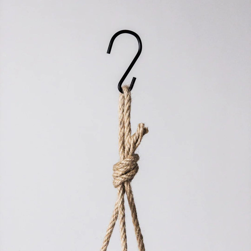Austin Hanging Pot White Stone