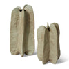 Elme Living | Bintou Vase Mint/Brown Tall