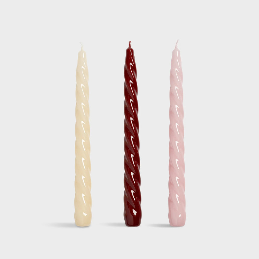 &KLEVERING || Candle Bravo Reds (Set of 3)