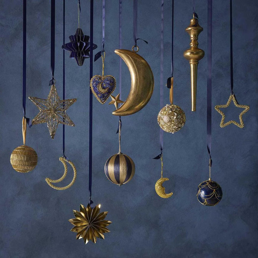 Vixen & Velvet by Florabelle Living  |  Bugle Bead Bauble Gold