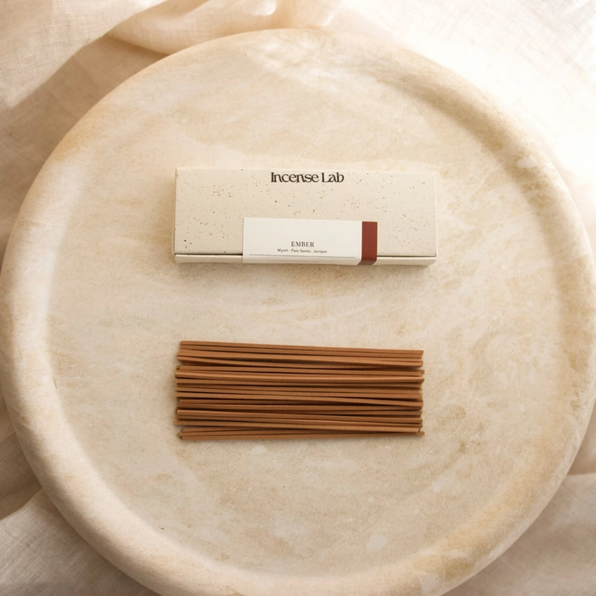 Incense Lab || Ember Palo Santo, Myrrh & Juniper Incense Sticks