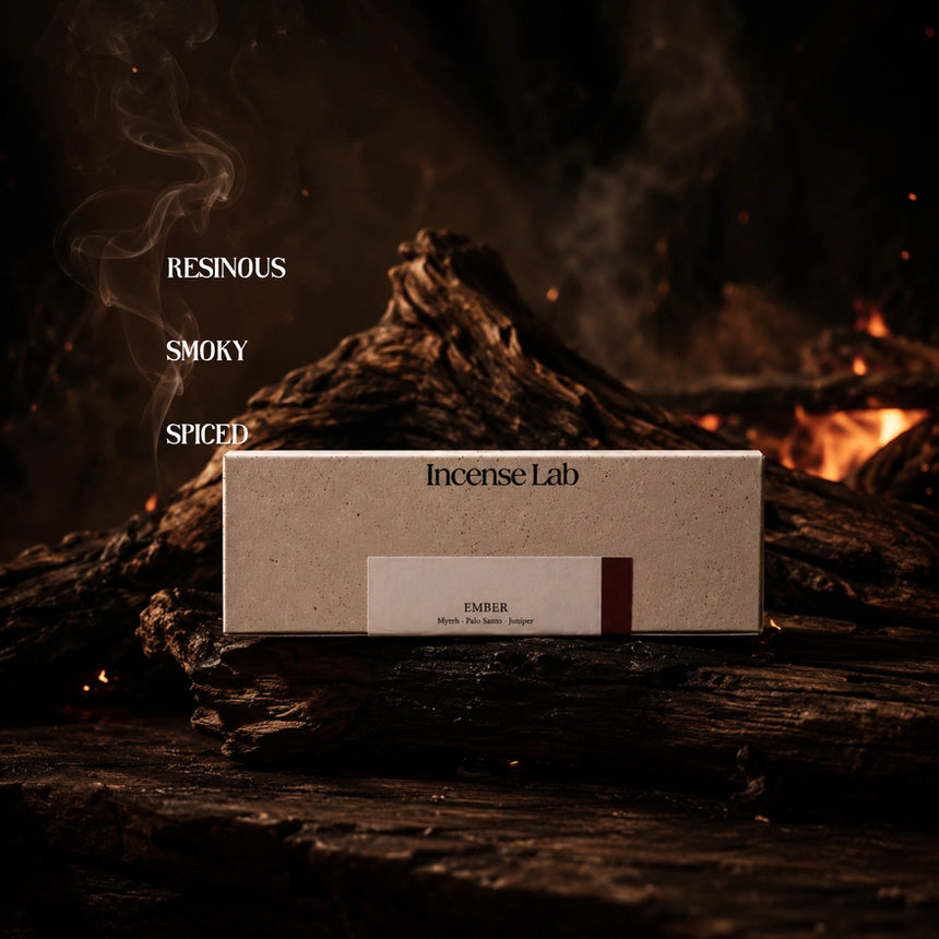 Incense Lab || Ember Palo Santo, Myrrh & Juniper Incense Sticks