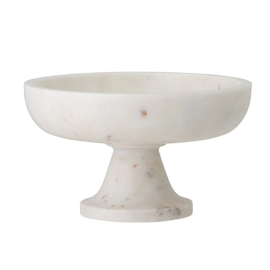 Bloomingville | Eris Marble Pedestal Bowl