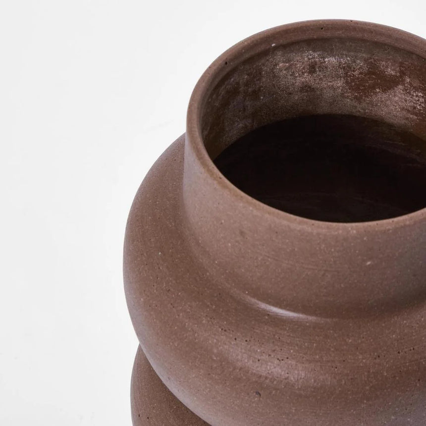 MRD Home | Little Fatty Vase Large Clay