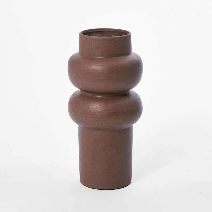 MRD Home | Little Fatty Vase Large Clay