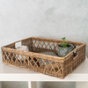 Cane Design | Rattan Kubu French Lattice Weave Tray