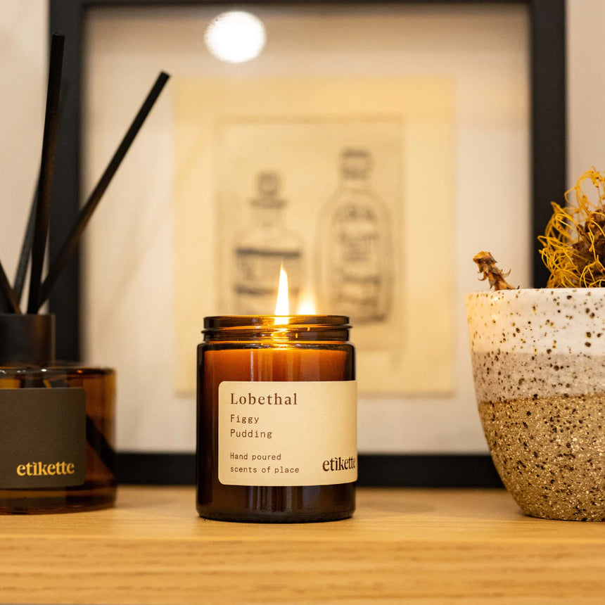 Etikette || Figgy Pudding Candle