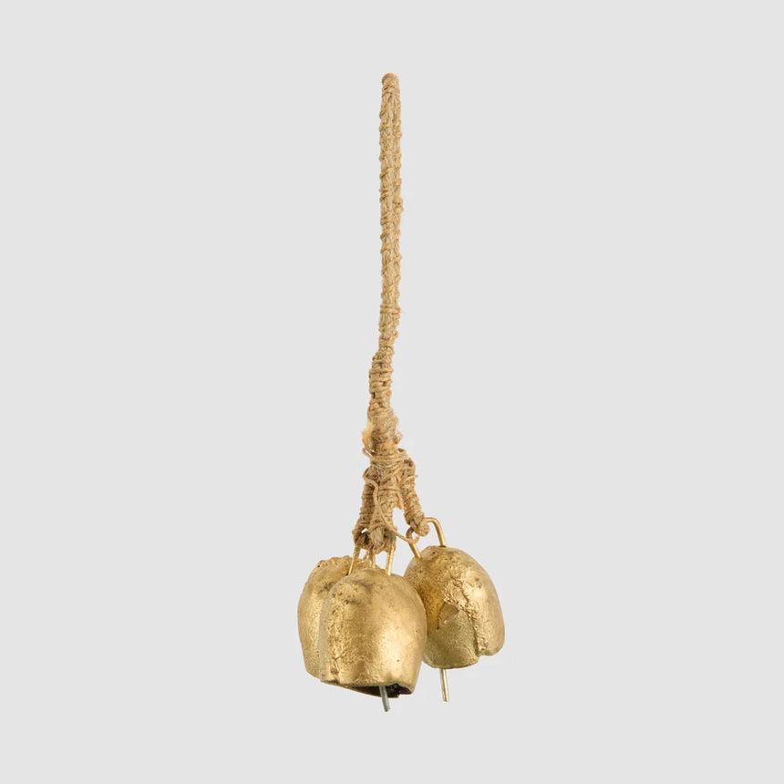 Vixen & Velvet by Florabelle Living  |  Mini Cow Bell Gold