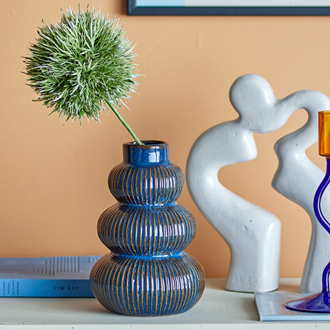 Bloomingville | Myrtle Vase Blue