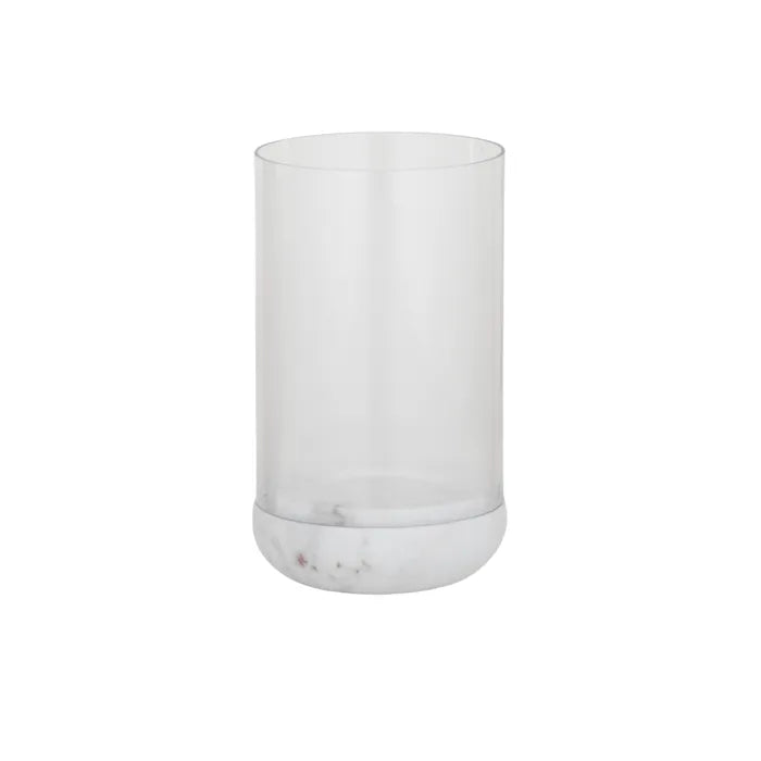 Coast to Coast | Nina Glass Marble Hurricane Candle Holder
