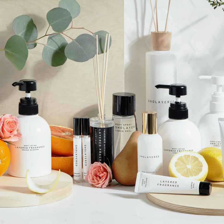SHOLAYERED|| Green Leaf & Iris Reed Diffuser
