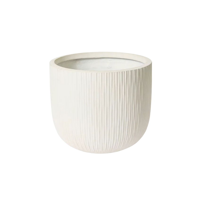 Elme Living | Tenesha Planter Beige/White