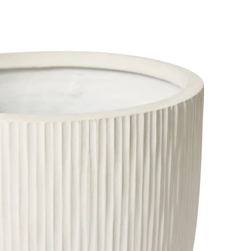 Elme Living | Tenesha Planter Beige/White