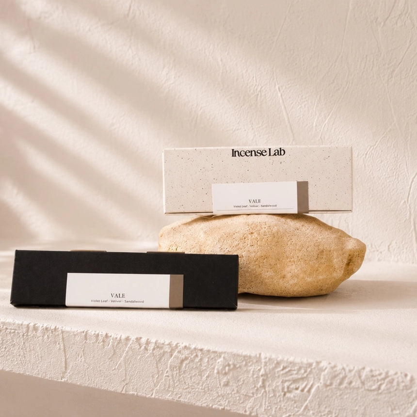 Incense Lab || Vale Violet Leaf, Vetiver & Sandalwood Incense Sticks