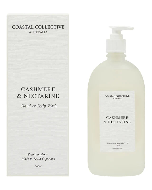 Coastal Collective Australia  || Cashmere & Nectarines Hand & Body Wash 500ml