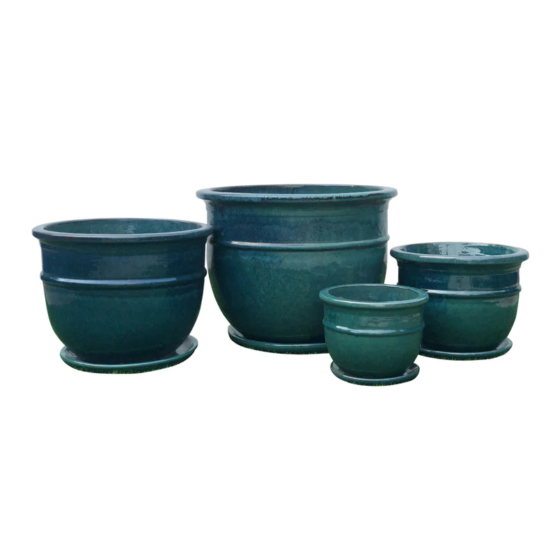 Northcote Pottery | Belly Pot  Green