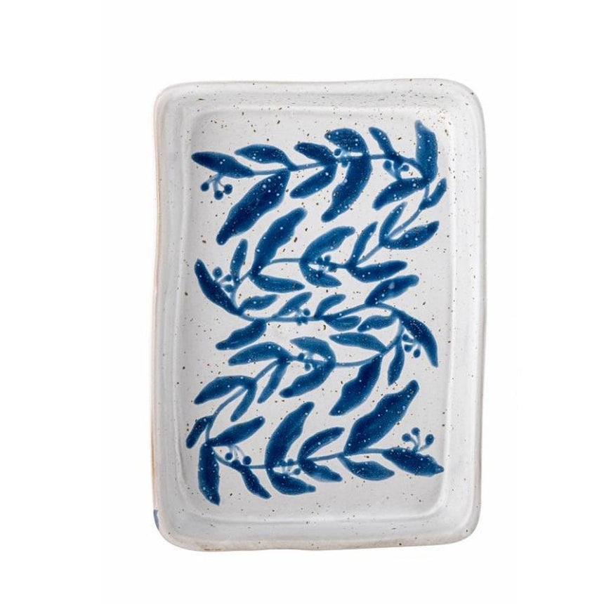 Bloomingville | Aurora Blue Stoneware Tray