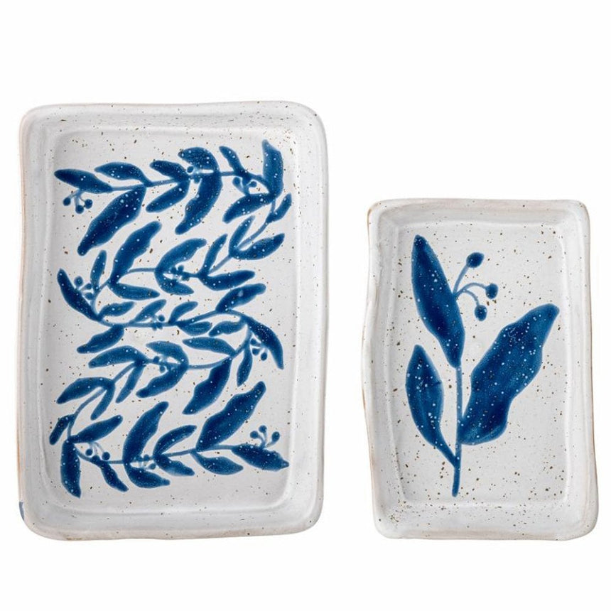 Bloomingville | Aurora Blue Stoneware Tray