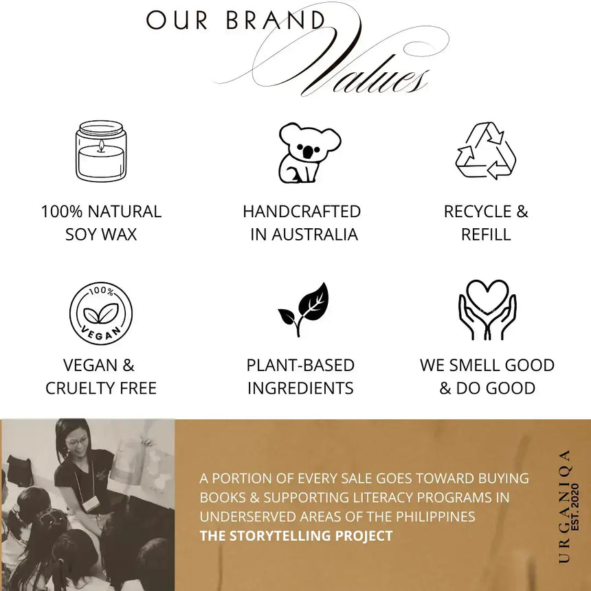 Urganiqa || A Tale of Two Cities Literary Soy Candle
