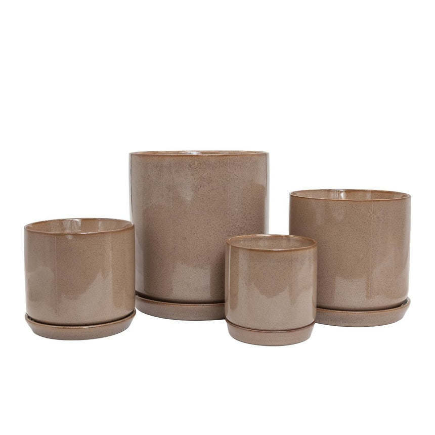 Oslo Planter Small Espresso