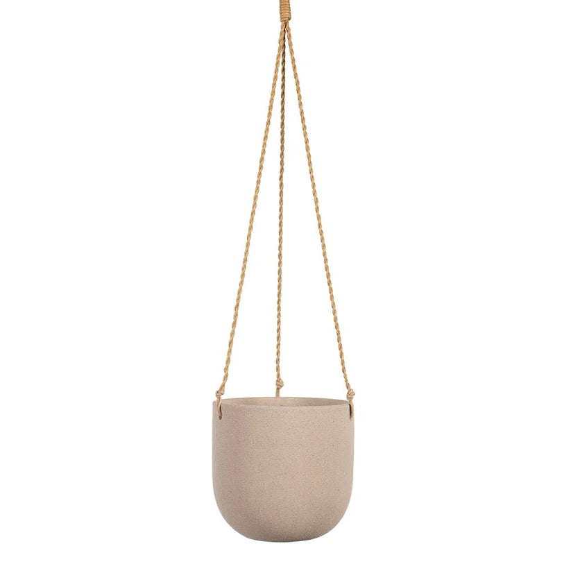 Flo Hanging Pot Taupe