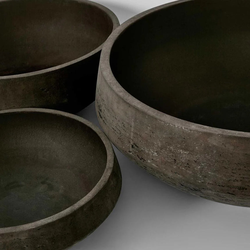 Florabelle Living  |  Landis Planter Bowl Earth Brown