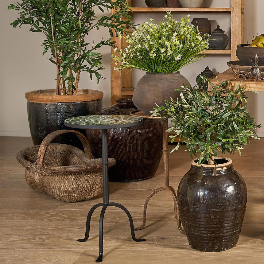 Florabelle Living  |  Landis Wide Vase Earth Brown