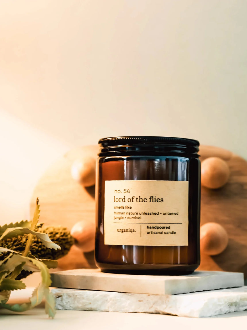 Urganiqa || Lord of the Flies Literary Soy Candles