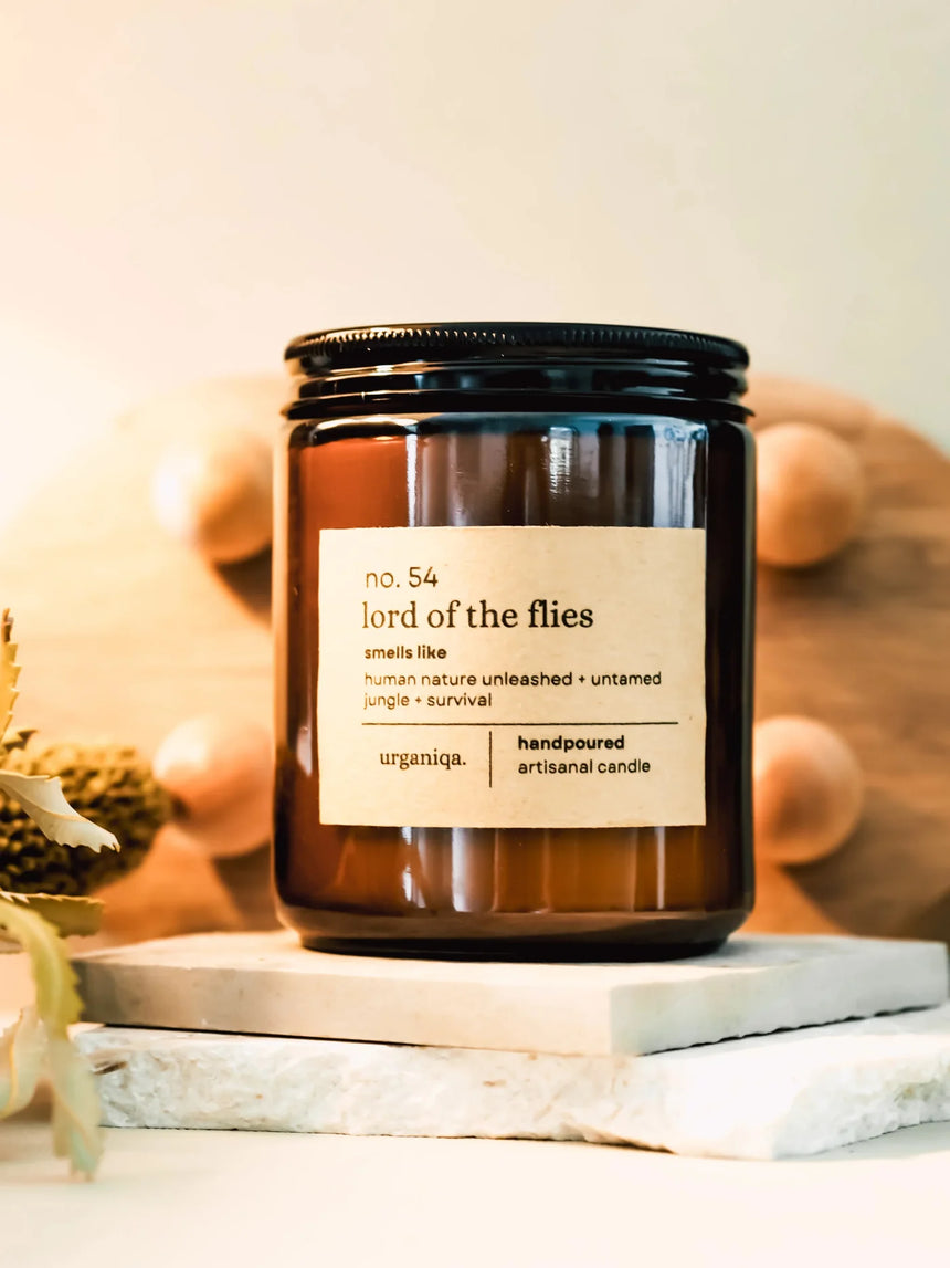 Urganiqa || Lord of the Flies Literary Soy Candles