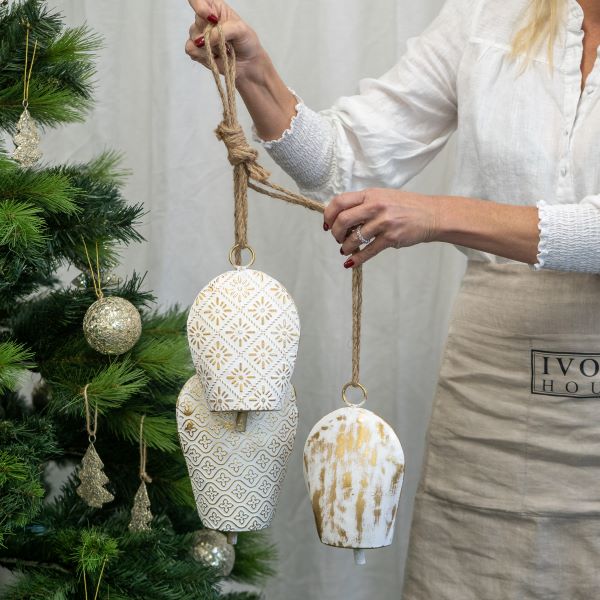 Ivory House | Hanging Lune Bells (set of 3)