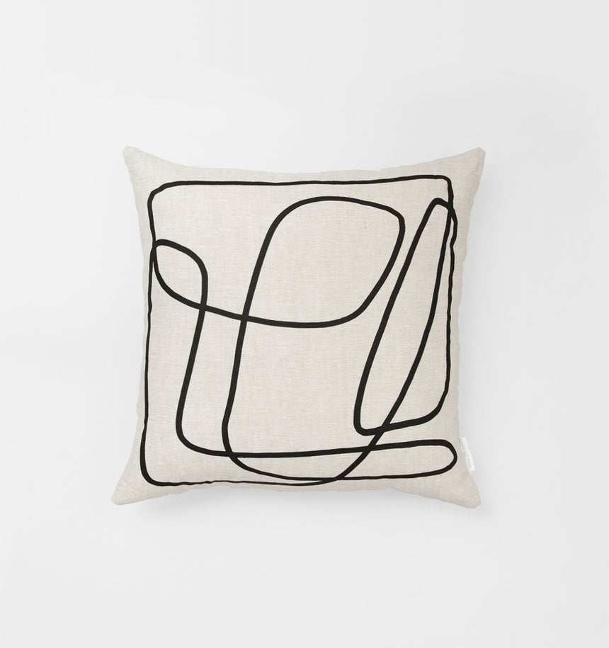 Middle of Nowhere | Peridot Black Cushion