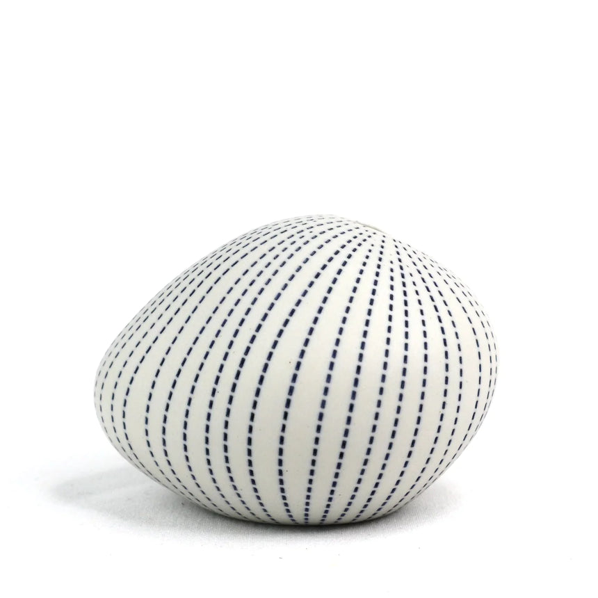 Roshi Collection| Pebble Pinstripe Vase