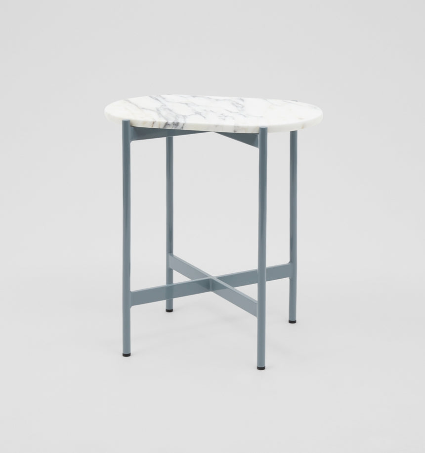 Middle of Nowhere | Rhonde Marble Side Table Grey