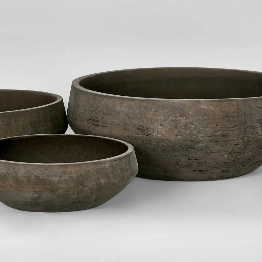 Florabelle Living  |  Landis Planter Bowl Earth Brown