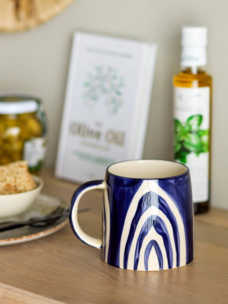 Bloomingville | Shama Mug Blue/White