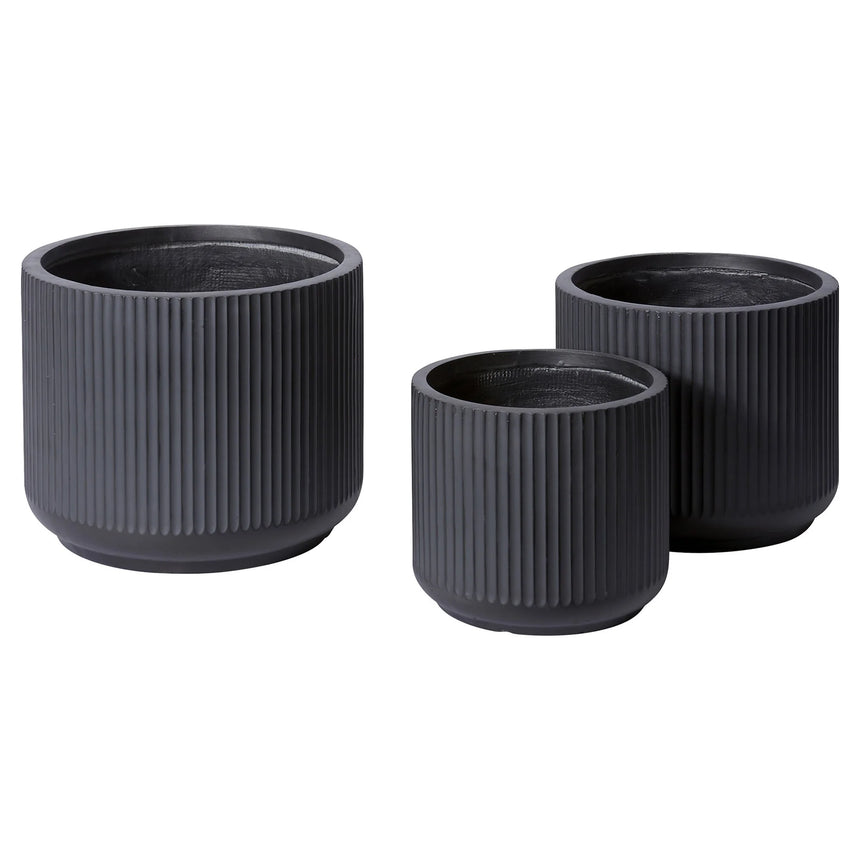 Elme Living | Tarian Planter Black