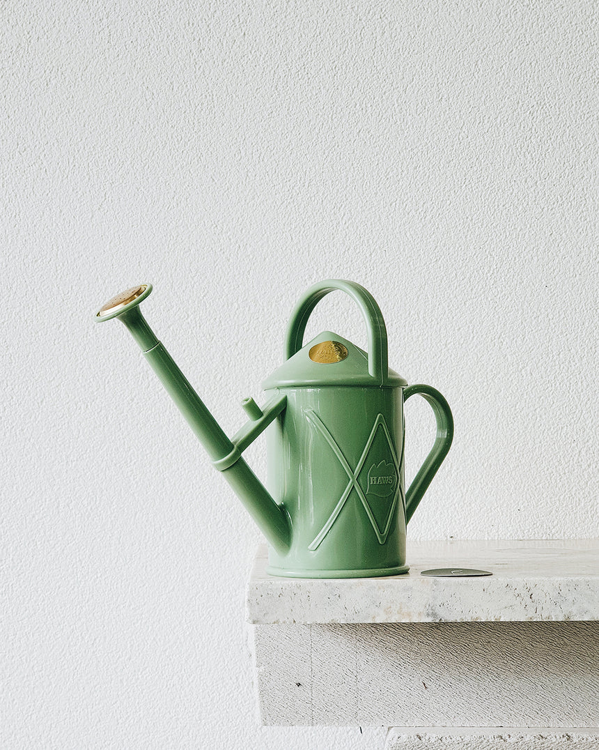 HAWS | The Bartley Burbler Plastic Watering Can - Sage