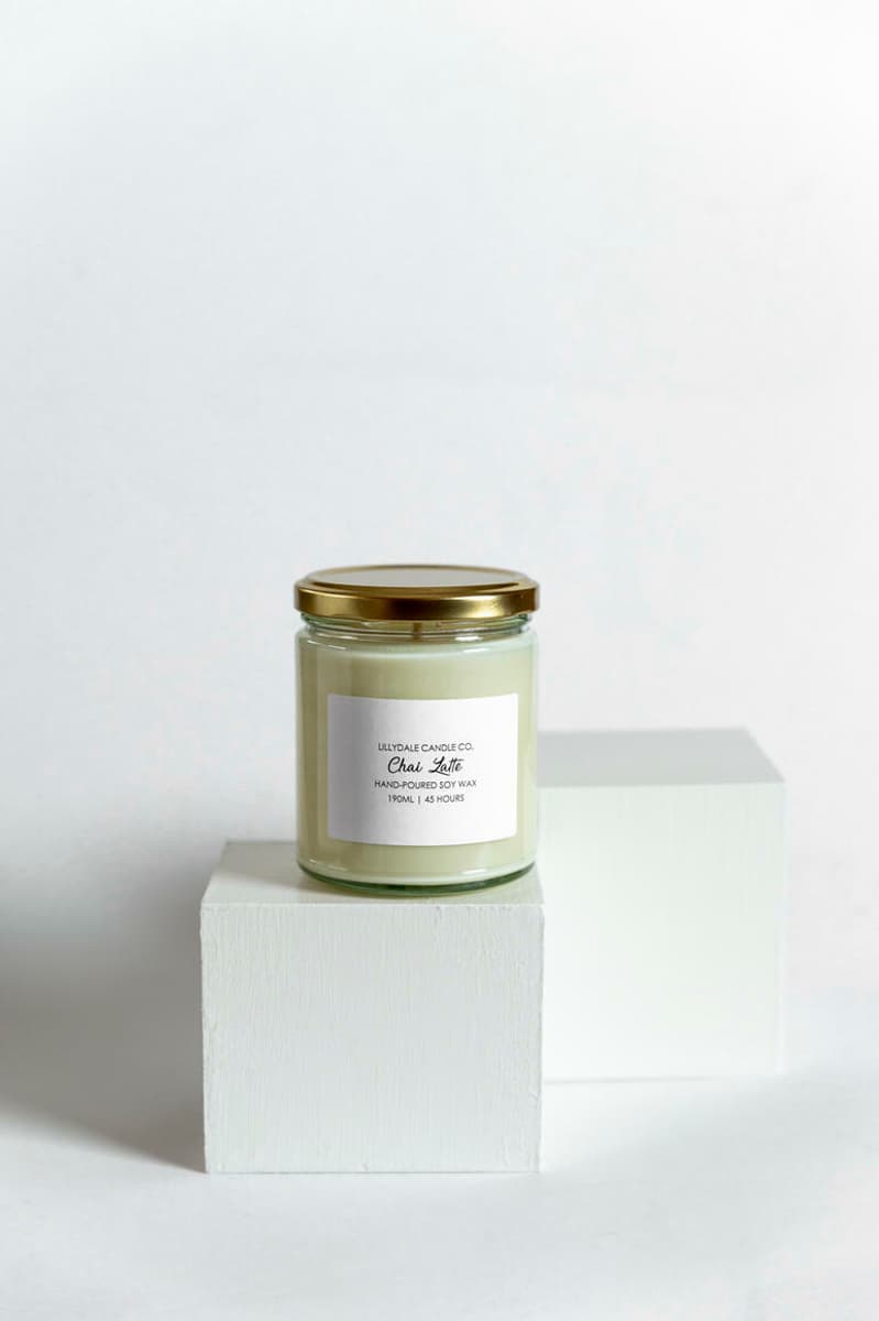 Lillydale Candle Co. || Chai Latte Soy Wax Candle