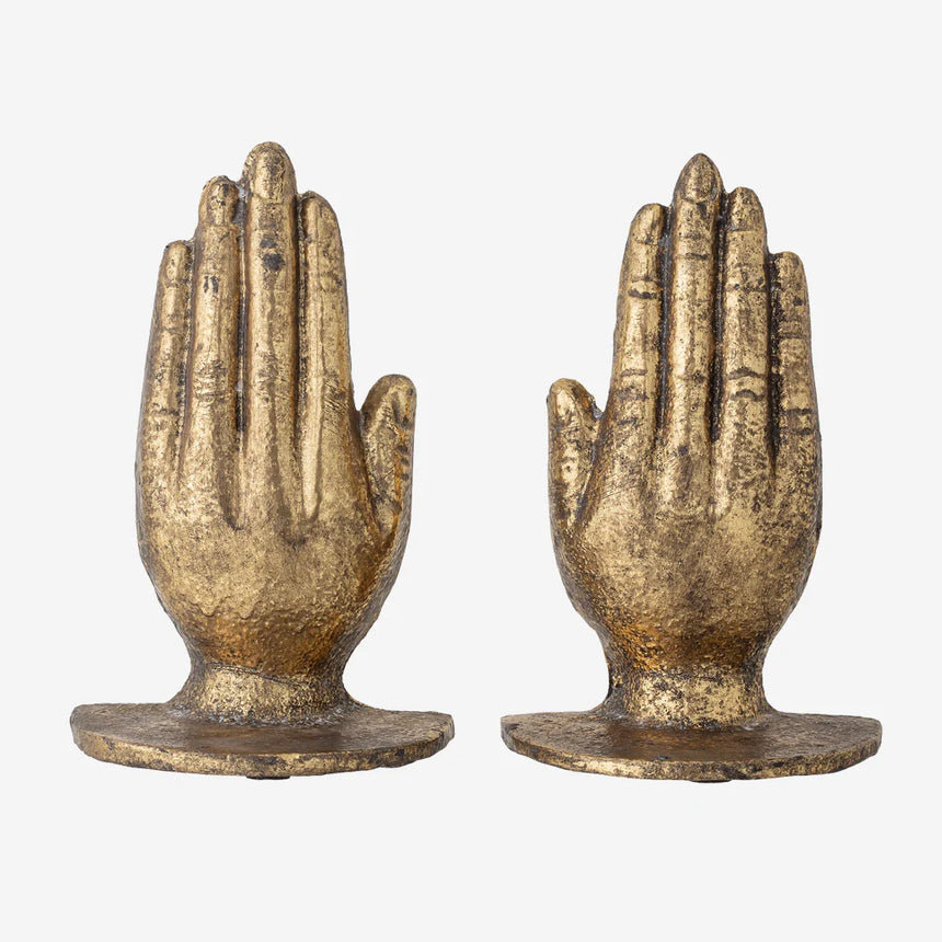 Creative Collection | Anders Bookends Brass Metal