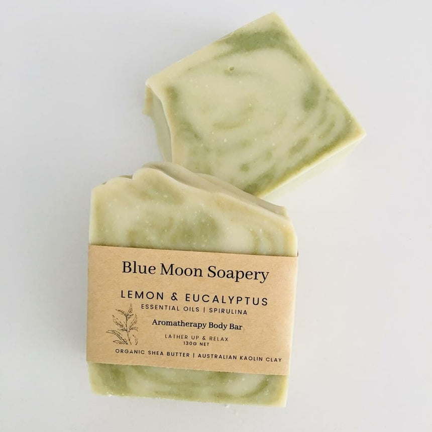 Blue Moon Soapery  || Lemon & Eucalyptus Natural Soap