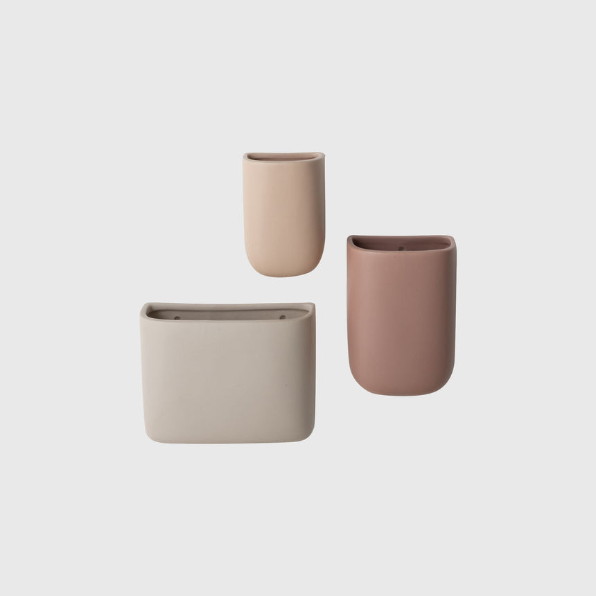Offshoot | Malmo Wall Planter Large Peach