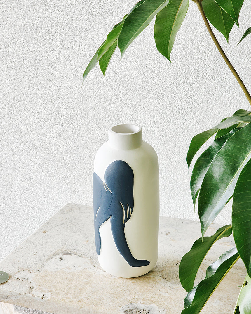 Offshoot | Blue Nude Vase Tall