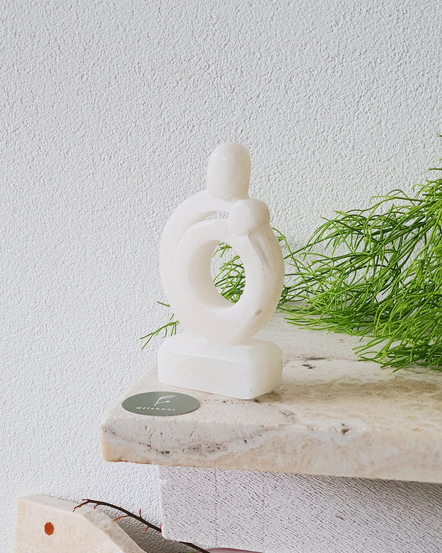 Bloomingville | Alabaster Embrace Sculpture